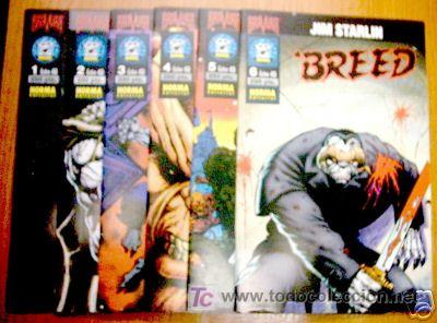 C&oacute;mics: BREED. SERIE COMPLETA DE 6 COMICS.  NORMA EDITORIAL - Foto 1