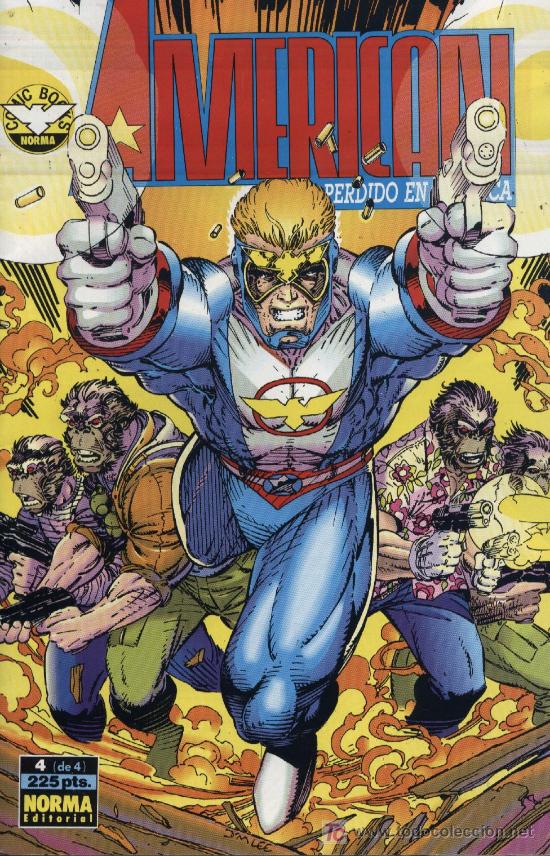 C&oacute;mics: American, perdido en Am&eacute;rica  -  n&ordm; 4 de 4  -  Ed. Norma  1994 - Foto 1