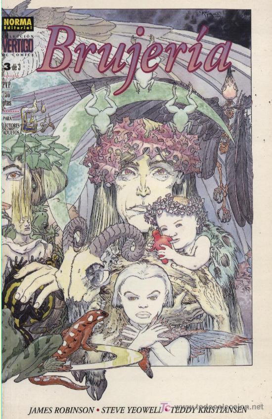 C&oacute;mics: Brujer&iacute;a  -  n&ordm; 3 de 3  -  Norma Editorial 1999 - Foto 1