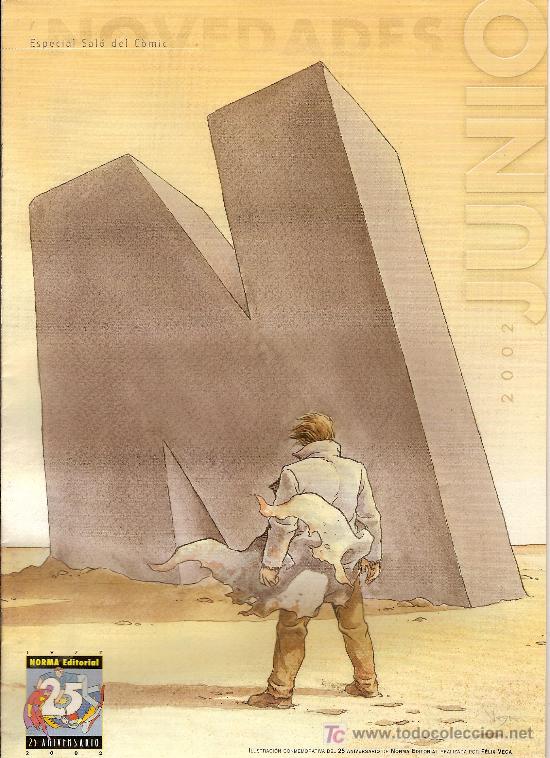C&oacute;mics: Bolet&iacute;n de novedades de Norma Editorial Comics. Junio 2002. - Foto 1