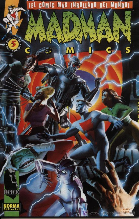 C&oacute;mics: Madman comics  -  n&ordm; 5 (de 5)  -  Ed. Norma  1998 - Foto 1