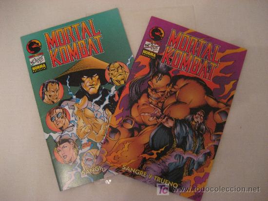 C&oacute;mics: 2 COMICS MORTAL COMBAT - Foto 1
