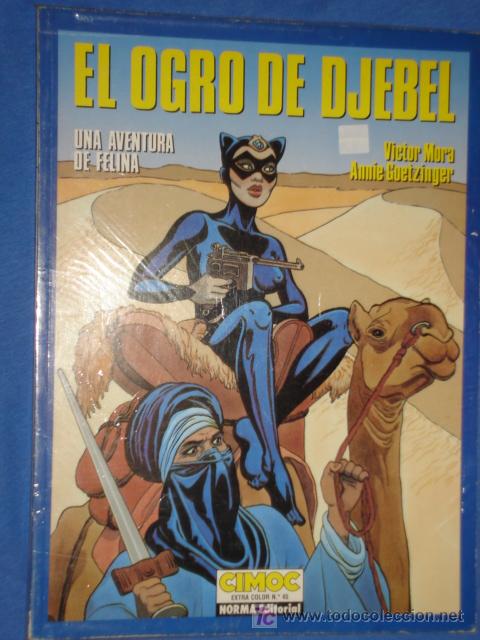 Fumetti: COLECCION CIMOC EXTRA COLOR N&ordm; 45  * EL OGRO DE DJEBEL- UNA AVENTURA DE FELINA -  EDITORIAL NORMA -