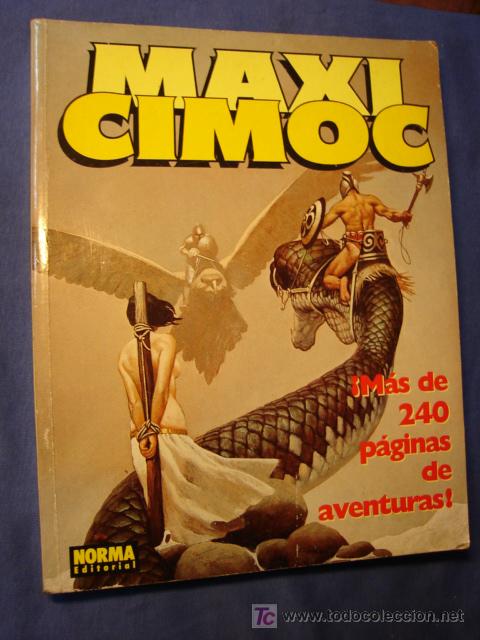 Fumetti: MAXI CIMOC N&deg; 1  - EDITORIAL NORMA