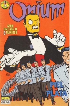 C&oacute;mics: Opium n&ordm; 4 / Piel de Plata. Edit. Norma 1989 - Foto 1