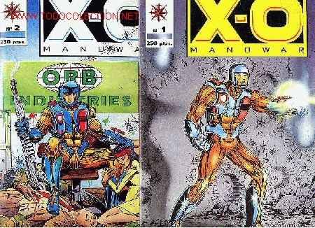 C&oacute;mics: X-0 MANOWAR - N&Uacute;MEROS 1 y 2 - BARRY WINSOR SMITH - NORMA 1995 - Foto 1