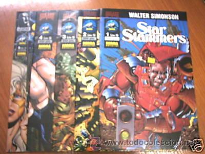 C&oacute;mics: STAR SLAMMERS. BRAVURA. MINISERIE DE 5 COMICS. C2428 - Foto 1