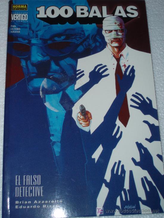 C&oacute;mics: 100 balas: El falso detective.(Brian Azzarello & Eduardo Risso) - Foto 1
