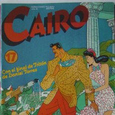 Cómics: CÓMIC CAIRO Nº 17 - NORMA EDITORIAL - AÑOS 80 - DANIEL TORRES - FRANQUIN - TEBEO
