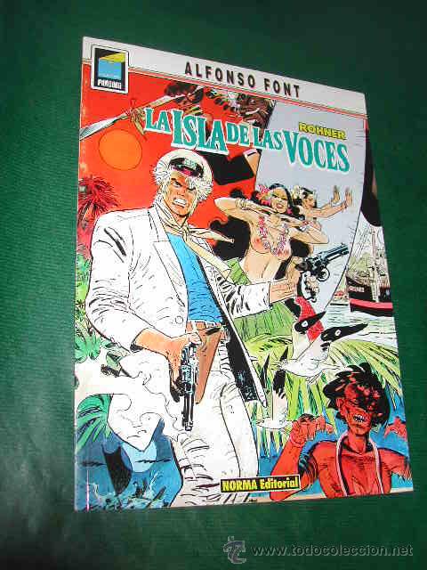 C&oacute;mics: JOHN ROHNER. LA ISLA DE LAS VOCES, de Alfonso Font - Foto 1