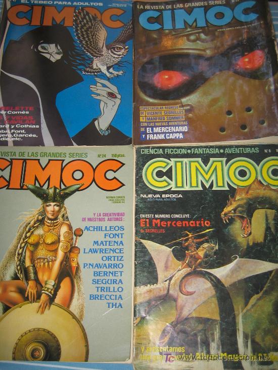 C&oacute;mics: lote de 4 comics - CIMOC - Foto 1