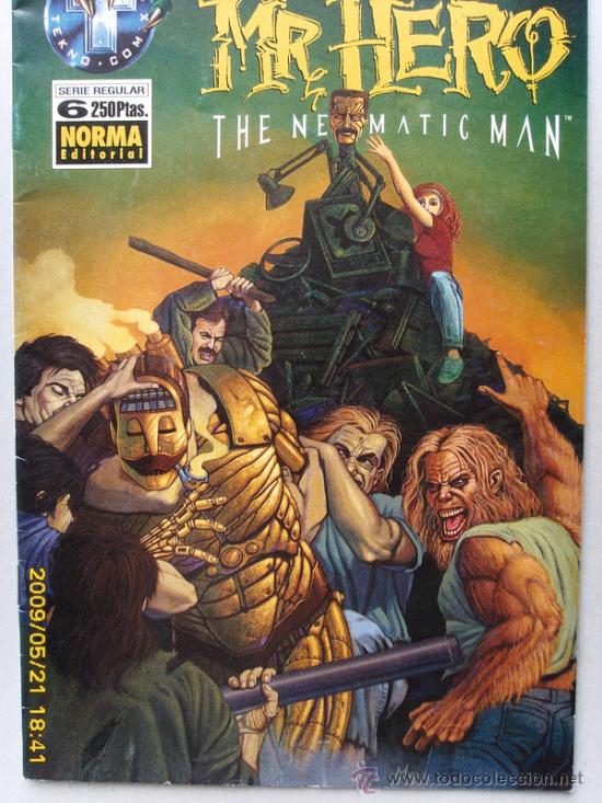 C&oacute;mics: MR. HERO- The Newmatic Man - Foto 1