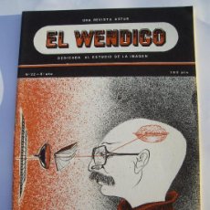 Cómics: EL WENDIGO. Nº 22. REVISTA DE ESTUDIO DEL COMIC. WILL EISNER. SARGENTO KIRK. TARDI. JOHN HUSTON. Lote 27517110
