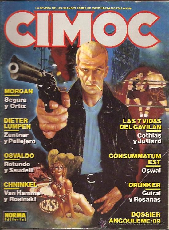 C&oacute;mics: CIMOC N&ordm; 96 EDITORIAL NORMA 1982 - Foto 1