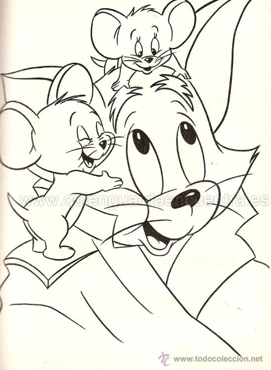 C&oacute;mics: Colorea con Tom y Jerry 1985 ppp ediciones. Nuevo. - Foto 2
