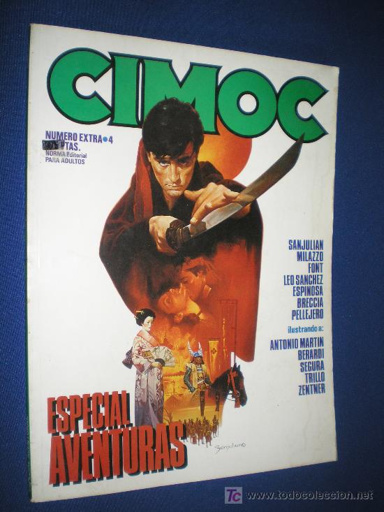 C&oacute;mics: CIMOC NUMERO EXTRA 4 - ESPECIAL AVENTURAS - Foto 1