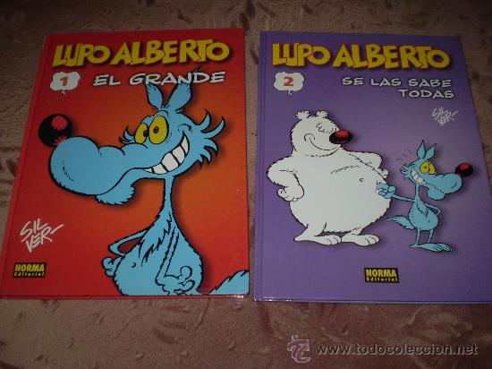 C&oacute;mics: Lupo Alberto ( Tomos n&ordm;s 1 y 2) - Foto 1