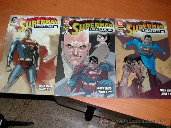 C&oacute;mics: SUPERMAN LEGADIO. TRES COMIC NUMEROS 1,2,Y 3. DC COMICS. C 3874 - Foto 1