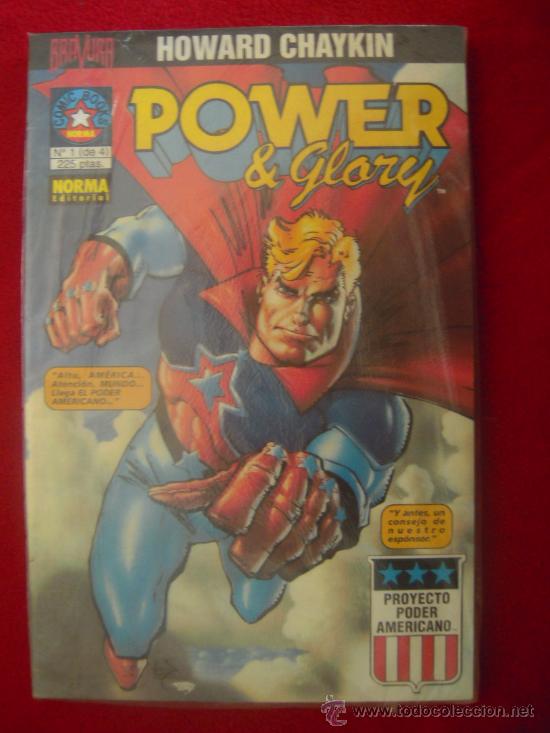C&oacute;mics: POWER & GLORY - HOWARD CHAYKIN - COMPLETA 4 NUMEROS - Foto 1