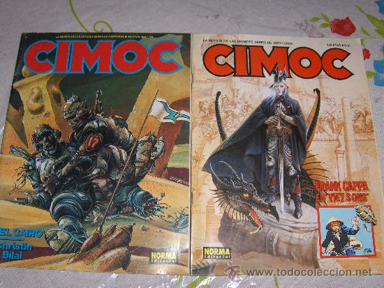 C&oacute;mics: LOTE DE 2 COMICS - CIMOC - N&ordm; 81 Y N&ordm; 104 - Foto 1