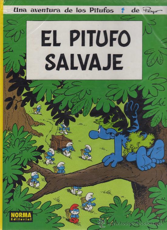 C&oacute;mics: Una aventura de Los Pitufos - El pitufo salvaje (de Peyo) - Foto 1