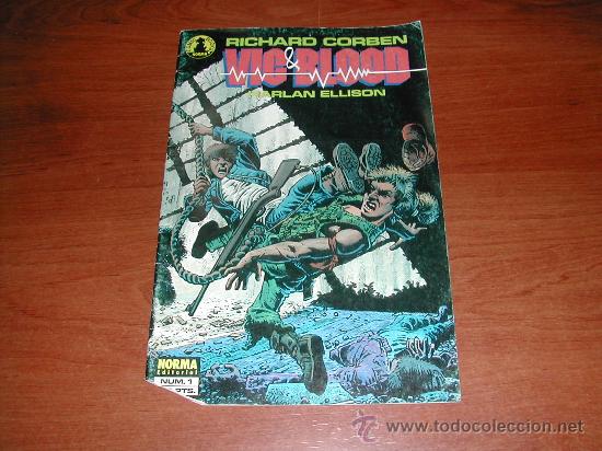 C&oacute;mics: RICHARD CORBEN: VIC & BLOOD N&ordm; 1 (ED. NORMA) - Foto 1