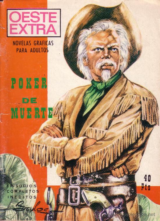 C&oacute;mics: OESTE EXTRA -  POKER DE MUERTE -EDITORIAL PRESIDENTE 1969 - Foto 1