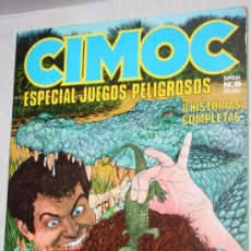 Fumetti: CIMOC , ESPECIAL Nº 8: JUEGOS PELIGROSOS ( 8 HISTORIETAS COMPLETAS ).. Lote 25778046