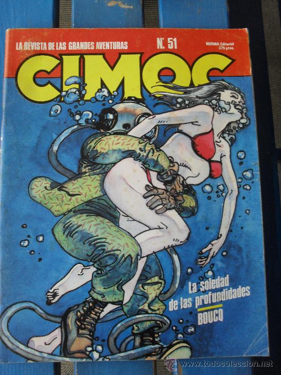C&oacute;mics: CIMOC N&ordm; 51. NUEVA EPOCA. NORMA COMICS. Made in Spain - Foto 1