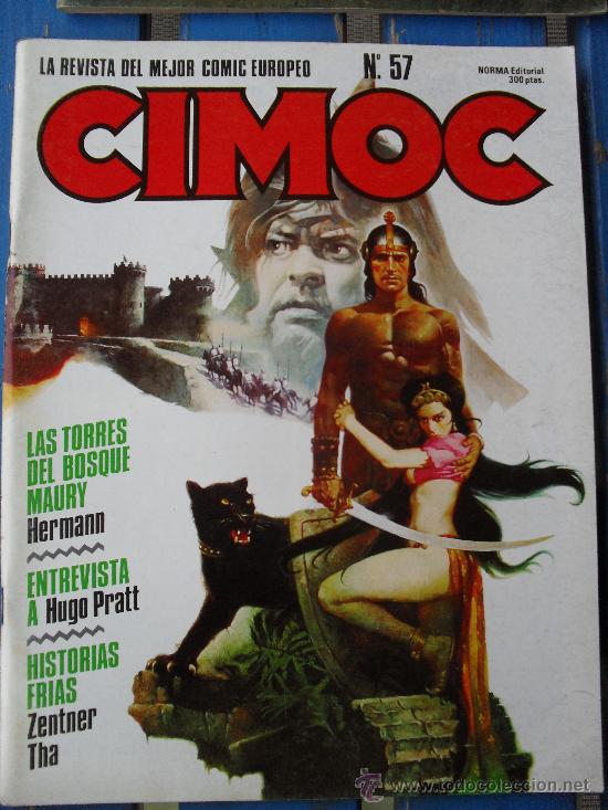 C&oacute;mics: CIMOC N&ordm; 57. NUEVA EPOCA. NORMA COMICS. - Foto 1