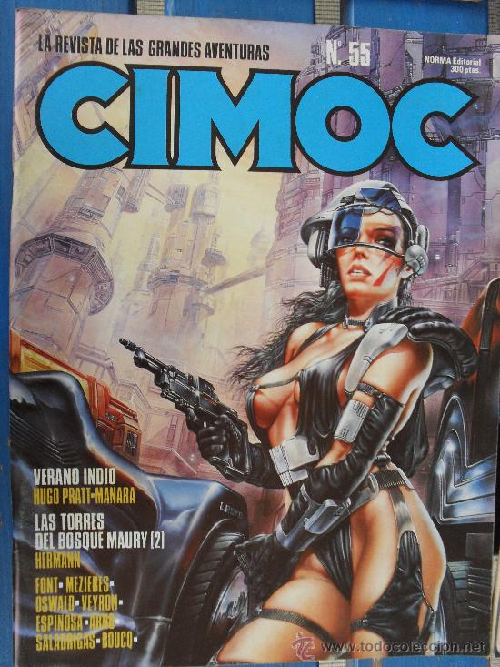 C&oacute;mics: CIMOC N&ordm; 55. NUEVA EPOCA. NORMA COMICS. - Foto 1