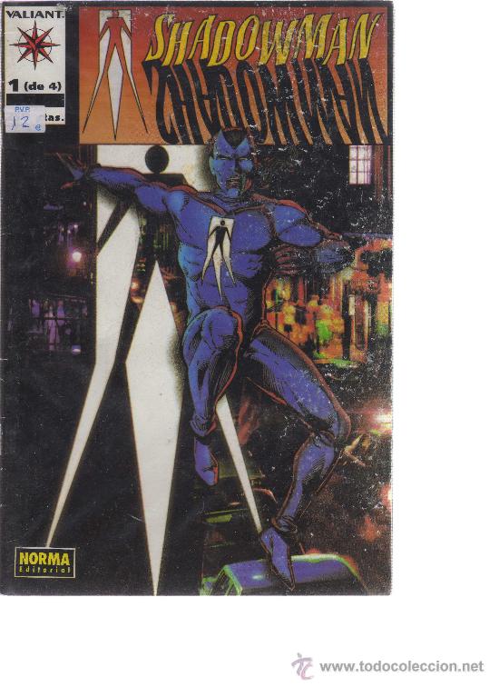 C&oacute;mics: Shadowman - Colecci&oacute;n completa 4 ejemplares - CJ41 - Foto 1