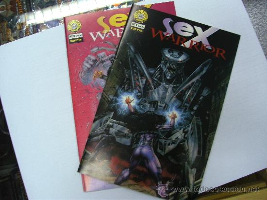 C&oacute;mics: SEX WARRIOR / 2 N&Uacute;MEROS COMPLETO / NORMA - Foto 1