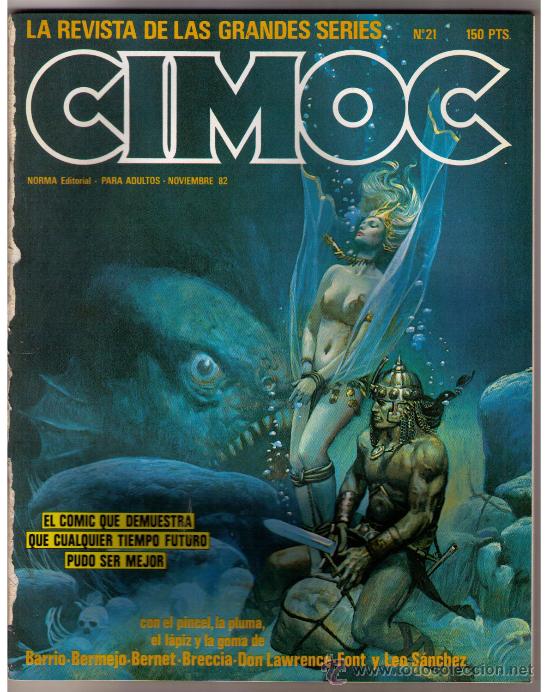 C&oacute;mics: CIMOC - N&ordm; 21 - 150 PESETAS. - Foto 1