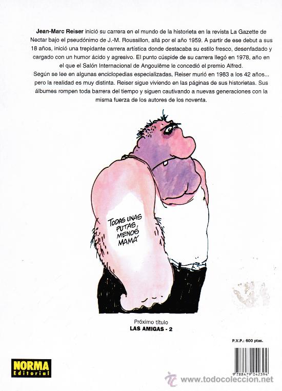 C&oacute;mics: LAS AMIGAS N&ordm; 1 - REISER - NORMA EDITORIAL - Foto 2