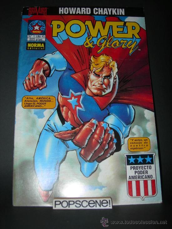 C&oacute;mics: COMICS - POWER & GLORY 1-4 (completa) HOWARD CHAYKIN - NORMA - Foto 1