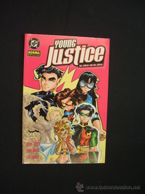 C&oacute;mics: YOUNG JUSTICE - LOS CHICOS CON LAS CHICAS - NUEVO - SIN LEER - - Foto 1