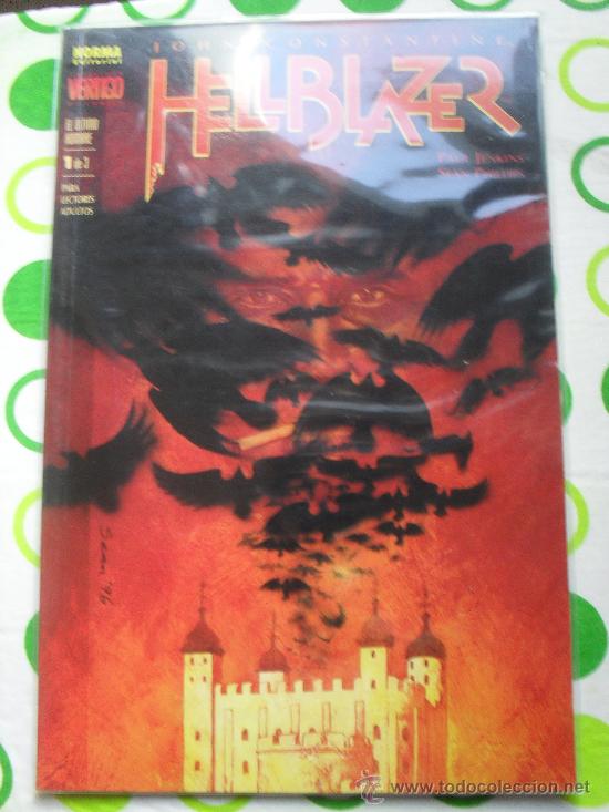 C&oacute;mics: HELLBLAZER el ultimo hombre VERTIGO john constantine  LIBRO 1 DE 3 - Foto 1