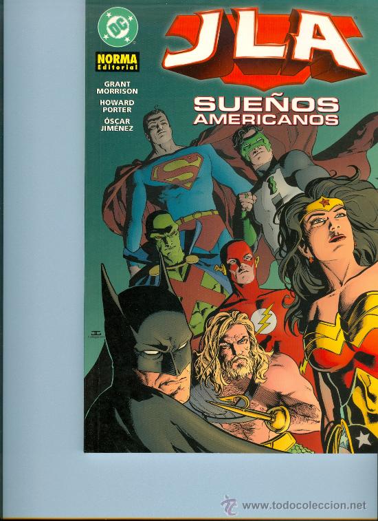 C&oacute;mics: JLA: Sue&ntilde;os Americanos. Norma Ed. (2003). - Foto 1