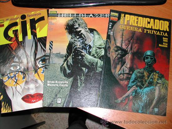 C&oacute;mics: C4864.  PREDICADOR, HELL BLAZER Y GIRL. LOTE 3 COMICS  DC COMICS. - Foto 1