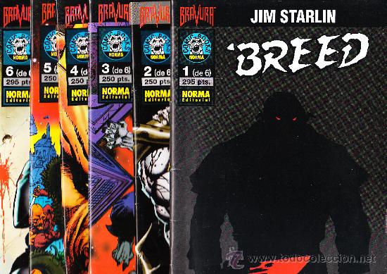 C&oacute;mics: Jim Starlin BREED 1 colecci&oacute;n completa. NORMA. - Foto 1