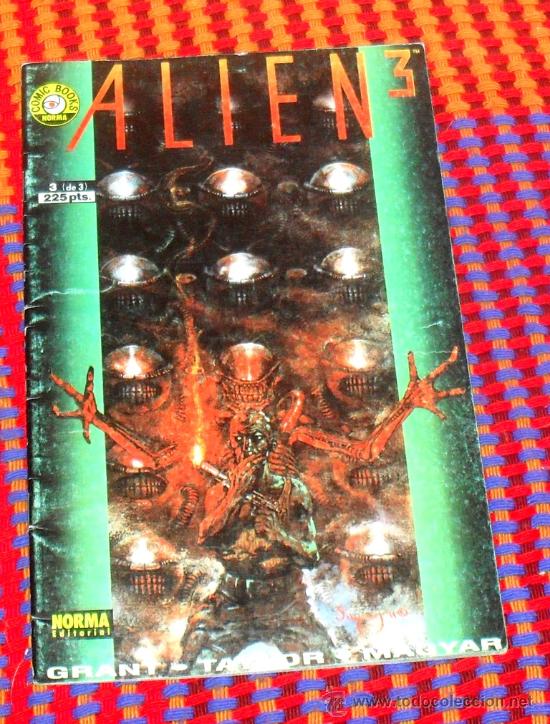C&oacute;mics: ALIEN 3. N&ordm; 3 de 3. Norma comics books. 1992 - Foto 1