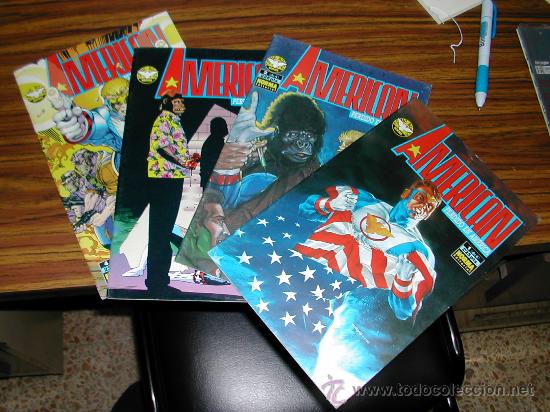 C&oacute;mics: AMERICAN PERDIDO EN AMERICA. SERIE COMPLETA DE 4 COMICS. 5044 - Foto 1