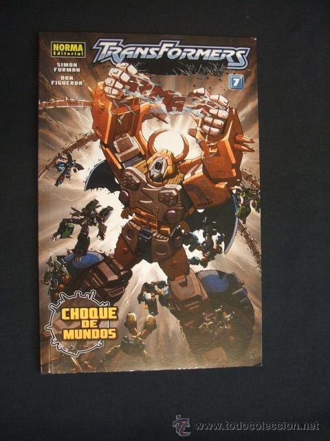 C&oacute;mics: TRANSFORMERS - N&ordm; 7 - CHOQUE DE MUNDOS - NORMA - - Foto 1