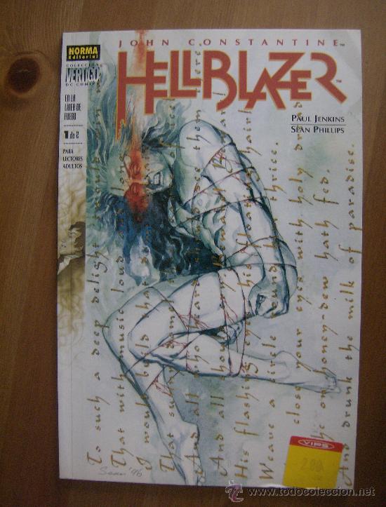 C&oacute;mics: HELLBALZER. EN LA L&Iacute;NEA DE FUEGO 01. NORMA, 2001. - Foto 1