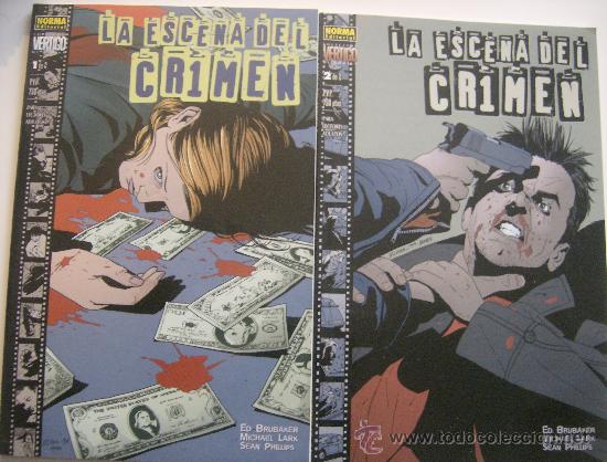 C&oacute;mics: la escena del crimen. completa. 2 tomos norma, 2000. - Foto 1