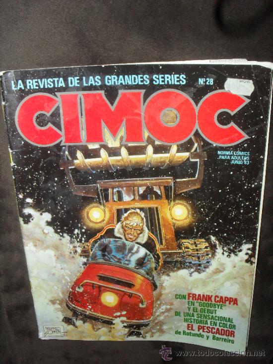 C&oacute;mics: CIMOC N&ordm; 28. NUEVA EPOCA. NORMA COMICS. Made in Spain - Foto 1