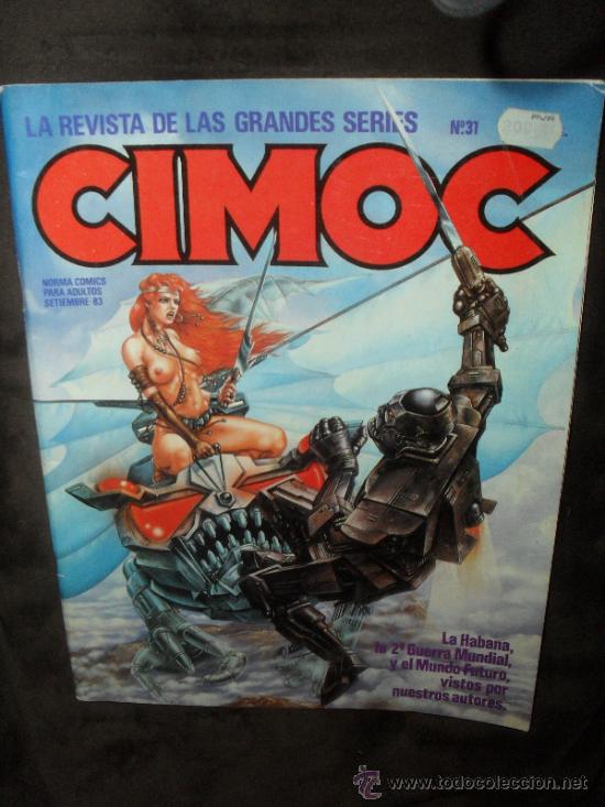 C&oacute;mics: CIMOC N&ordm; 31. NUEVA EPOCA. NORMA COMICS. Made in Spain - Foto 1