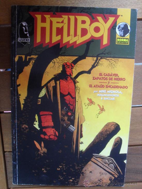 C&oacute;mics: HELLBOY. EL CADAVER, ZAPATOS DE HIERRO... NORMA EDITORIAL - Foto 1