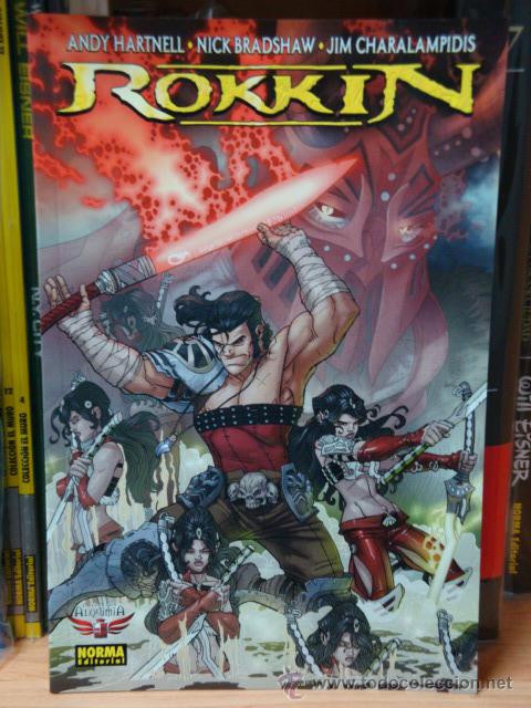 C&oacute;mics: ROKKIN, de Andy Hartnell, Nick Bradshaw, Jim Charalampidis - Foto 1